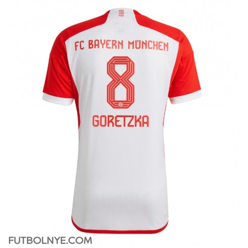Camiseta Bayern Munich Leon Goretzka #8 Primera Equipación 2023-24 manga corta